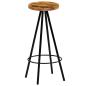 Preview: Barhocker 2 Stk. Massivholz Mango