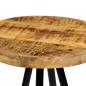 Preview: Barhocker 2 Stk. Massivholz Mango