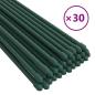 Preview: Pflanzenstützen 30 Stk. Grün 60 cm Stahl