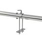 Preview: Automatischer Grillspieß mit Motor Edelstahl 150x46,5x82,5 cm