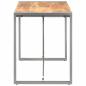 Preview: Esstisch 120x60x75 cm Raues Mango-Massivholz