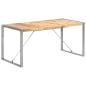 Preview: ARDEBO.de - Esstisch 160x80x75 cm Raues Mango-Massivholz