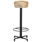 Preview: Barhocker 2 Stk. 76 cm Mango Massivholz