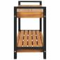 Preview: Sitzbank 120 cm Massivholz Teak
