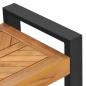 Preview: Sitzbank 120 cm Massivholz Teak