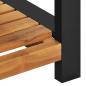 Preview: Sitzbank 120 cm Massivholz Teak
