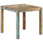 Preview: ARDEBO.de - Esstisch 82x80x76 cm Altholz Massiv