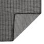 Preview: Outdoor-Teppich Flachgewebe 80x250 cm Grau