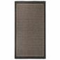 Preview: ARDEBO.de - Outdoor-Teppich Flachgewebe 80x150 cm Dunkelbraun