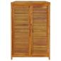 Preview: Gartenbox 70x87x104 cm Massivholz Akazie