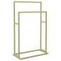 Preview: Handtuchständer Gold 48x24x78,5 cm Eisen