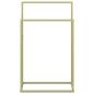 Preview: Handtuchständer Gold 48x24x78,5 cm Eisen