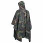 Preview: Wasserdichter Armee-Regenponcho für Camping/Wandern Tarnung