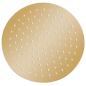Preview: Regenbrause Edelstahl 25 cm Rund Golden