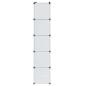 Preview: Modularer Schrank mit 14 Fächern Weiß 37x146x180,5 cm