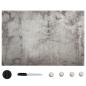Preview: ARDEBO.de - Magnettafel Wandmontage Glas 50x30 cm