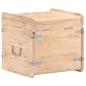 Preview: Truhe 40x40x40 cm Akazie Massivholz