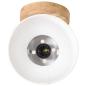 Preview: Wand-/Deckenlampen Industriestil 2 Stk. Weiß 20x25 cm E27