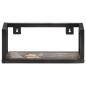 Preview: Wandregale 2 Stk. 40 cm Altholz Massiv