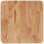 Preview: Tischplatte Quadratisch Hellbraun 40x40x2,5cm Behandelte Eiche