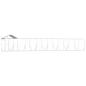 Preview: Outdoor-Hundezwinger mit Dach Silbern 14x2x2,5 m Stahl Verzinkt