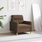 Preview: Sofasessel Braun 60 cm Stoff