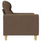 Preview: Sofasessel Braun 60 cm Stoff