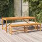 Preview: ARDEBO.de - Gartenbank 180 cm Massivholz Akazie