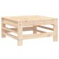Preview: 6-tlg. Garten-Lounge-Set Massivholz Kiefer