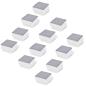 Preview: LED Bodeneinbaustrahler Außen 12 Stk. 100x100x68 mm