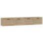 Preview: Wandschr?nke 2 Stk. Sonoma-Eiche 100x36,5x35 cm Holzwerkstoff