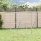 Preview: ARDEBO.de - Outdoor-Hundezwinger Silbern 6x6x2 m Verzinkter Stahl