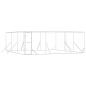 Preview: Outdoor-Hundezwinger Silbern 6x6x2 m Verzinkter Stahl
