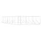 Preview: Outdoor-Hundezwinger Silbern 6x14x2 m Verzinkter Stahl