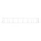 Preview: Outdoor-Hundezwinger Silbern 6x14x2 m Verzinkter Stahl