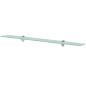 Preview: Schweberegale 2 Stk. Glas 90x10 cm 8 mm