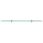Preview: Schweberegale 2 Stk. Glas 90x10 cm 8 mm