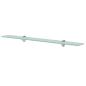 Preview: Schweberegale 2 Stk. Glas 80x20 cm 8 mm