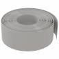 Preview: Rasenkanten 2 Stk. Grau 10 m 20 cm Polyethylen