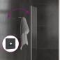 Preview: LED-Badspiegel 40x80 cm