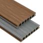 Preview: WPC Terrassendielen mit Zubehör Braun und Grau 30 m² 4 m