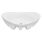 Preview: 2-tlg. Badmöbel-Set Keramik Schwarz
