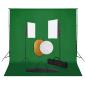 Preview: ARDEBO.de - Fotostudio-Set mit Softboxen, Hintergrundsystem und Reflektor