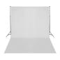 Preview: Fotostudio-Set mit Leuchten, Hintergrund und Reflektor
