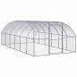 Preview: ARDEBO.de - Outdoor-Hühnerstall 3x6x2 m Verzinkter Stahl