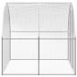 Preview: Outdoor-Hühnerstall 3x6x2 m Verzinkter Stahl