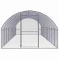 Preview: Outdoor-Hühnerstall 3x10x2 m Verzinkter Stahl