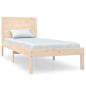 Preview: Massivholzbett 75x190 cm