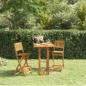 Preview: ARDEBO.de - Bistrotisch 75x75x110 cm Massivholz Akazie