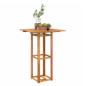 Preview: Bistrotisch 75x75x110 cm Massivholz Akazie